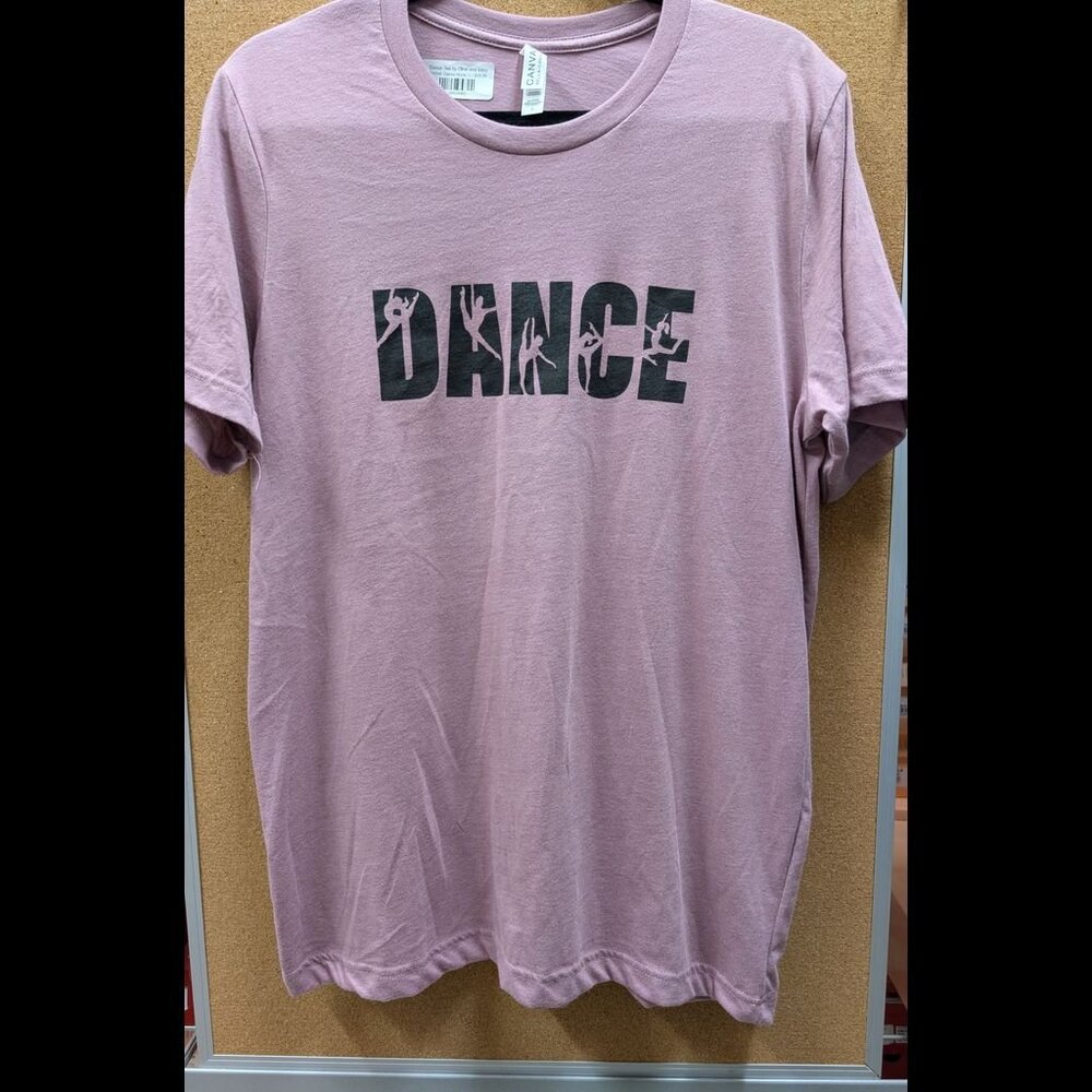 Mauve DANCE Graphic Tee T-Shirt Women's